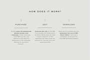 Editorial Gift Card Template Canva, a Marketing Template by LePosey Studio (Thumbnail 6 of 7)