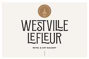 Hatchet & Arrow | 58 Ligatures, a Serif Font by Hustle Supply Co. (Thumbnail 4 of 8)