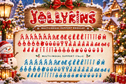 Jollykins, a Blackletter Font by Yoga Letter (Thumbnail 8 of 8)