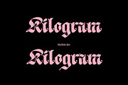 ED Lacour - Blackletter Typeface, a Blackletter Font by Emyself Design (Thumbnail 11 of 12)