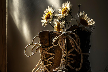 ecological boots, a Nature Photo by huertas19