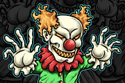 Evil Clown, an Illustration by TSV Art Collective (Thumbnail 1 of 3)