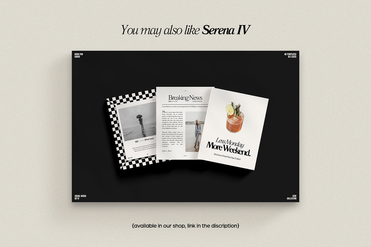 SERE / Social Media Kit (I), a Social Media Template by Wildnun Studio (Photo 18 of 23)