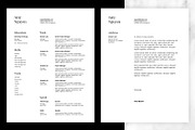 Resume and Cover Letter Bundle, a Resume Template by Sleeper Labs (Thumbnail 3 of 5)
