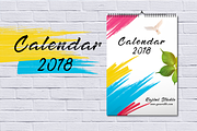 Calendar 2018, a Stationery Template by Jaisivakumar (Thumbnail 2 of 9)