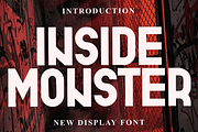 Inside Monster, a Script Font by FreshTypeINK (Thumbnail 1 of 7)