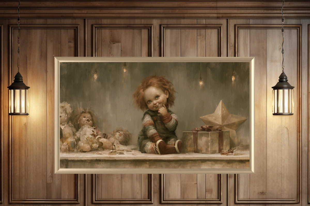 Rustic Halloween Frame Tv Art Set, a Seasonal Illustration by PrintablesByFranklyn (Photo 11 of 16)