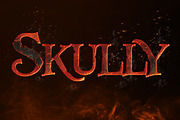 Skully - Design Font, a Font by Jeff Napadow (Thumbnail 3 of 5)