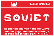 Mission To mars, a Font by weknow (Thumbnail 4 of 5)