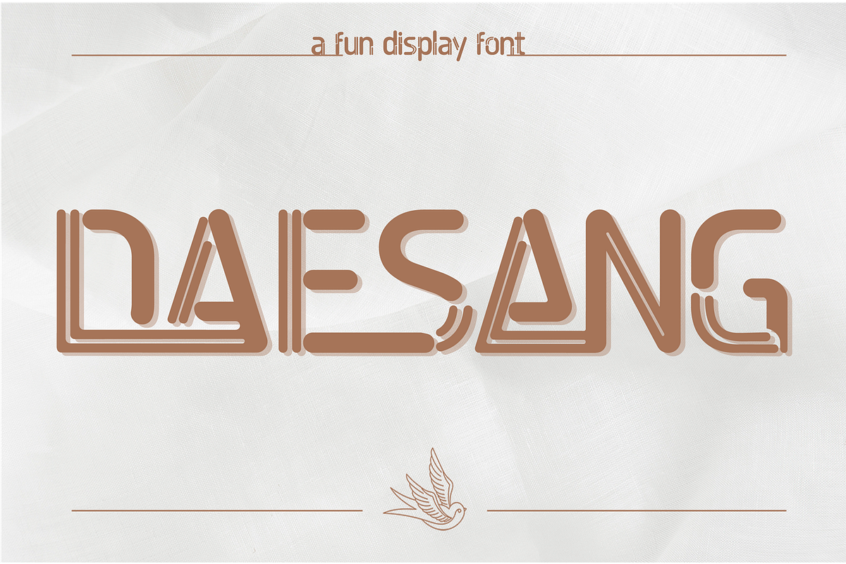 DAESANG SPACE FONT, a Font by 177Studio (Photo 1 of 8)