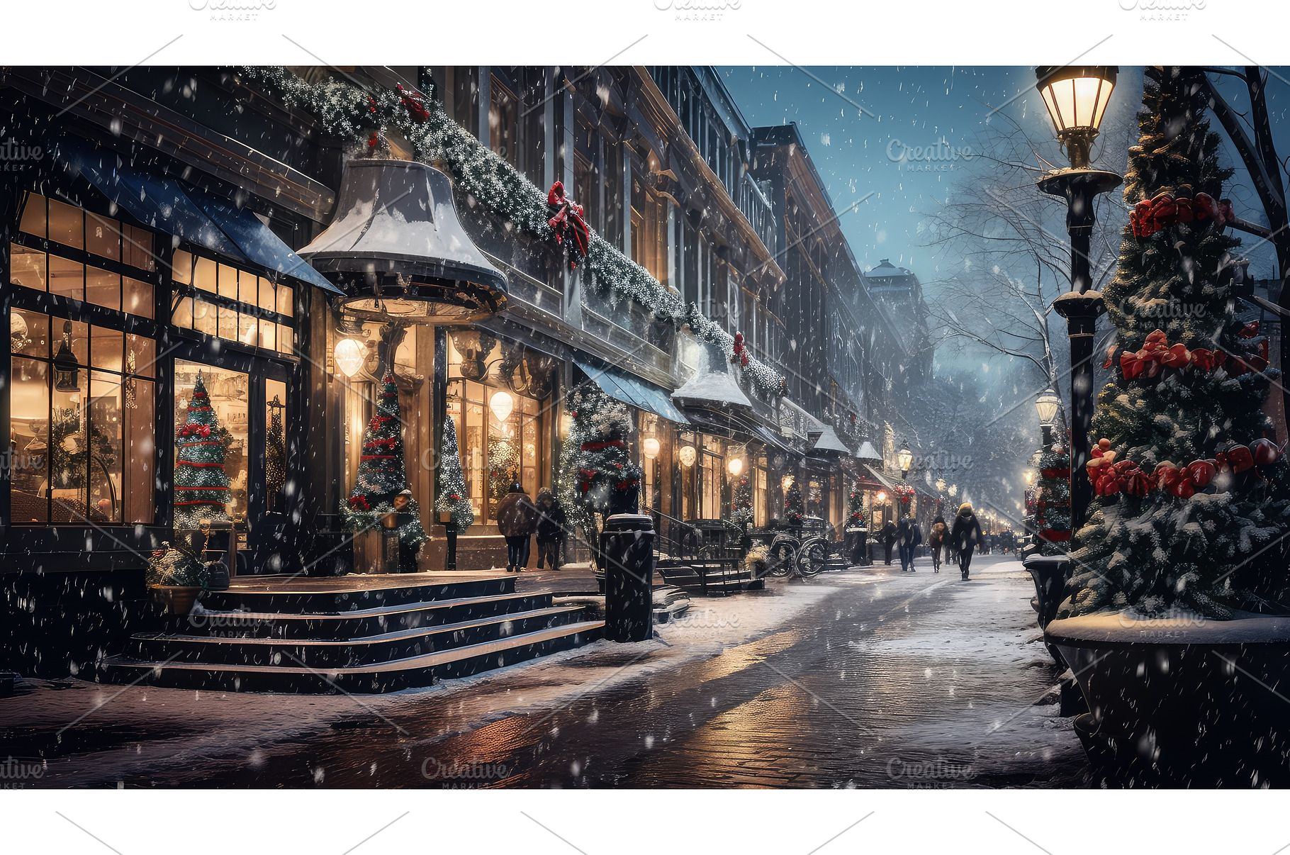 district commercial districts urban, a Background Photo by pikepicture