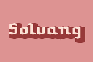 Solvang | A Modern Blackletter