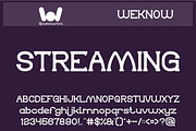 Lofi Music font, a Serif Font by weknow (Thumbnail 5 of 5)