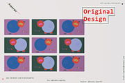 Printable Prints 2 Cards Holidays, a Card Template by SuperBY Market (Thumbnail 3 of 4)