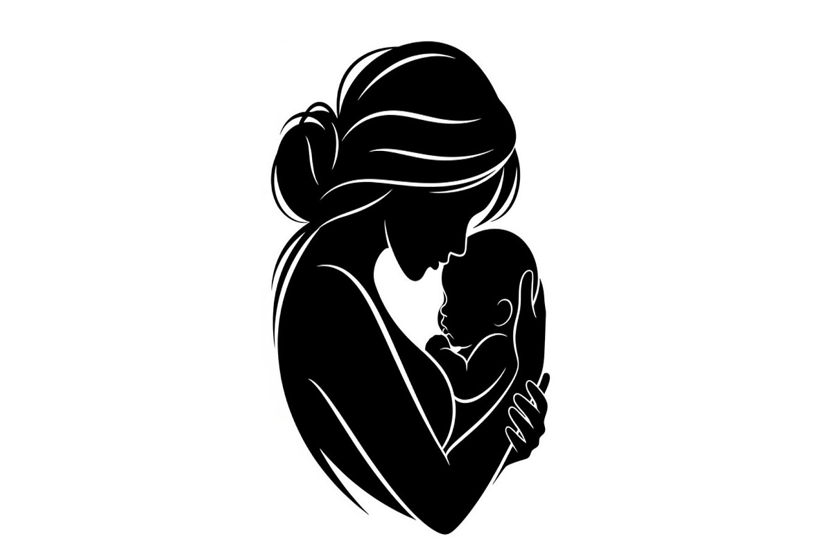 50 Mother and Baby Silhouette Bundle, an Illustration by Creativeshirt (Photo 32 of 48)