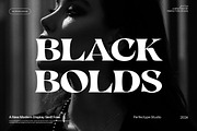 Black Bolds Serif Font, a Serif Font by Perfectype (Thumbnail 1 of 8)