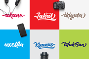 Sinisuka Logo Font, a Script Font by Typia Nesia (Thumbnail 7 of 8)