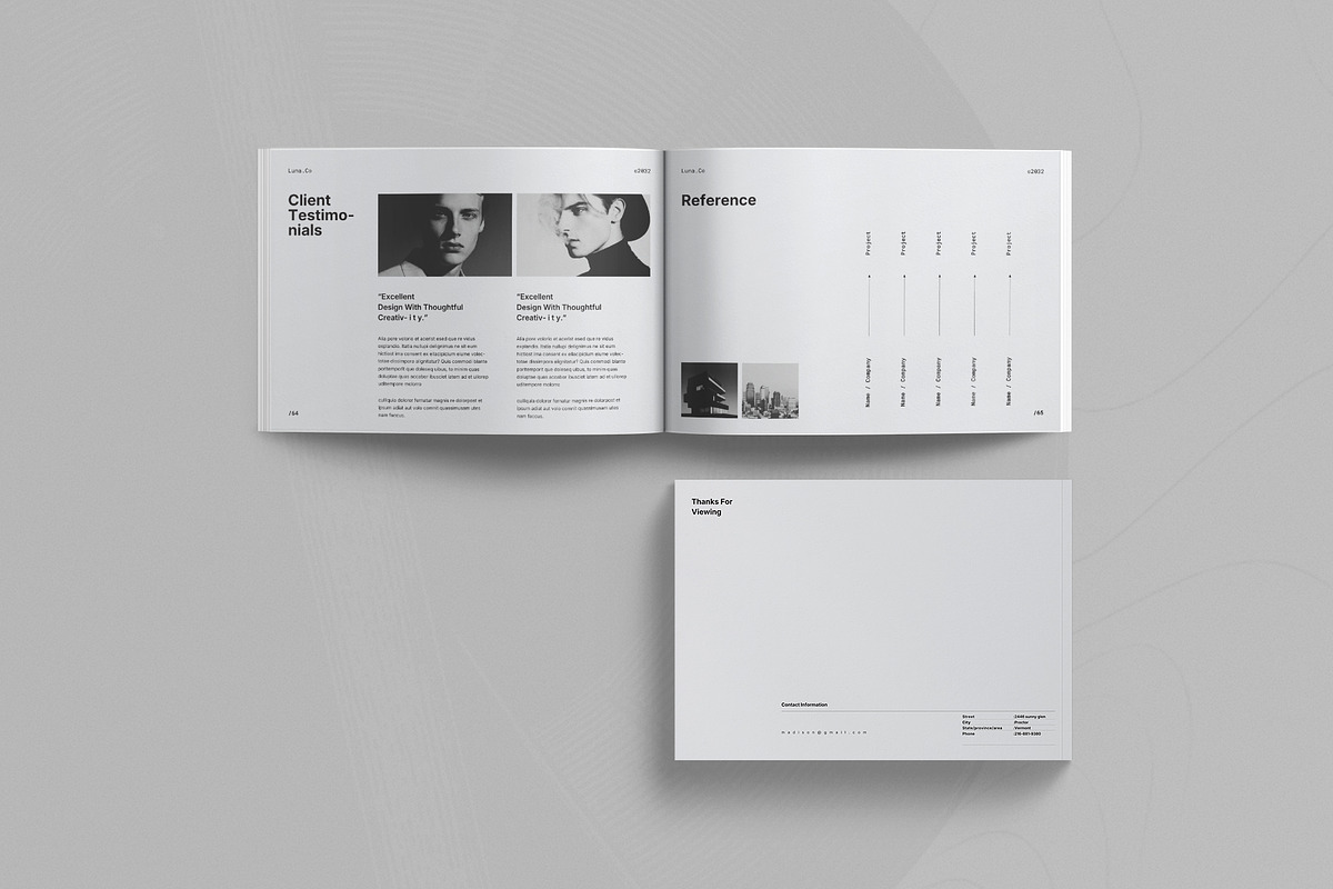 Architecture Portfolio Landscape, a Brochure Template by Studio Monova (Photo 15 of 15)