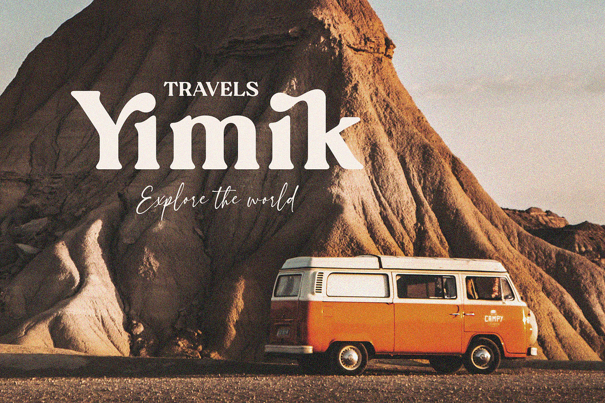 Quikens – Modern Retro Serif, a Serif Font by BrandSemut (Photo 2 of 10)