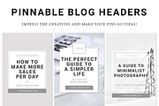 Minimalist Blog + Social Graphics, a Templates & Theme by October Studio (Thumbnail 2 of 4)