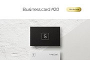 Business Card Bundle Template Mockup, a Business Card Template by PrintPixel (Thumbnail 22 of 28)