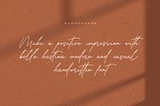 Bella Hestina Handwritten Font, a Handwritten Font by RantautypeStudio (Thumbnail 3 of 15)