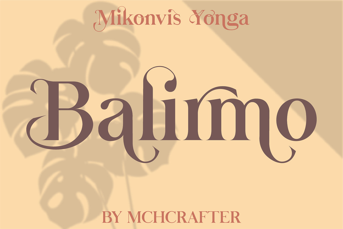 Mikonvis Yonga | Modern Serif Font, a Serif Font by MchCrafter (Photo 12 of 15)