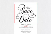 Save the Date Template SHR206, an Invitation Template by Shafura_Wedding (Thumbnail 5 of 5)