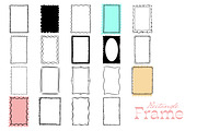 Hand Drawn Frame Vol 1, a Decorative Illustration by Tekuni (Thumbnail 7 of 14)