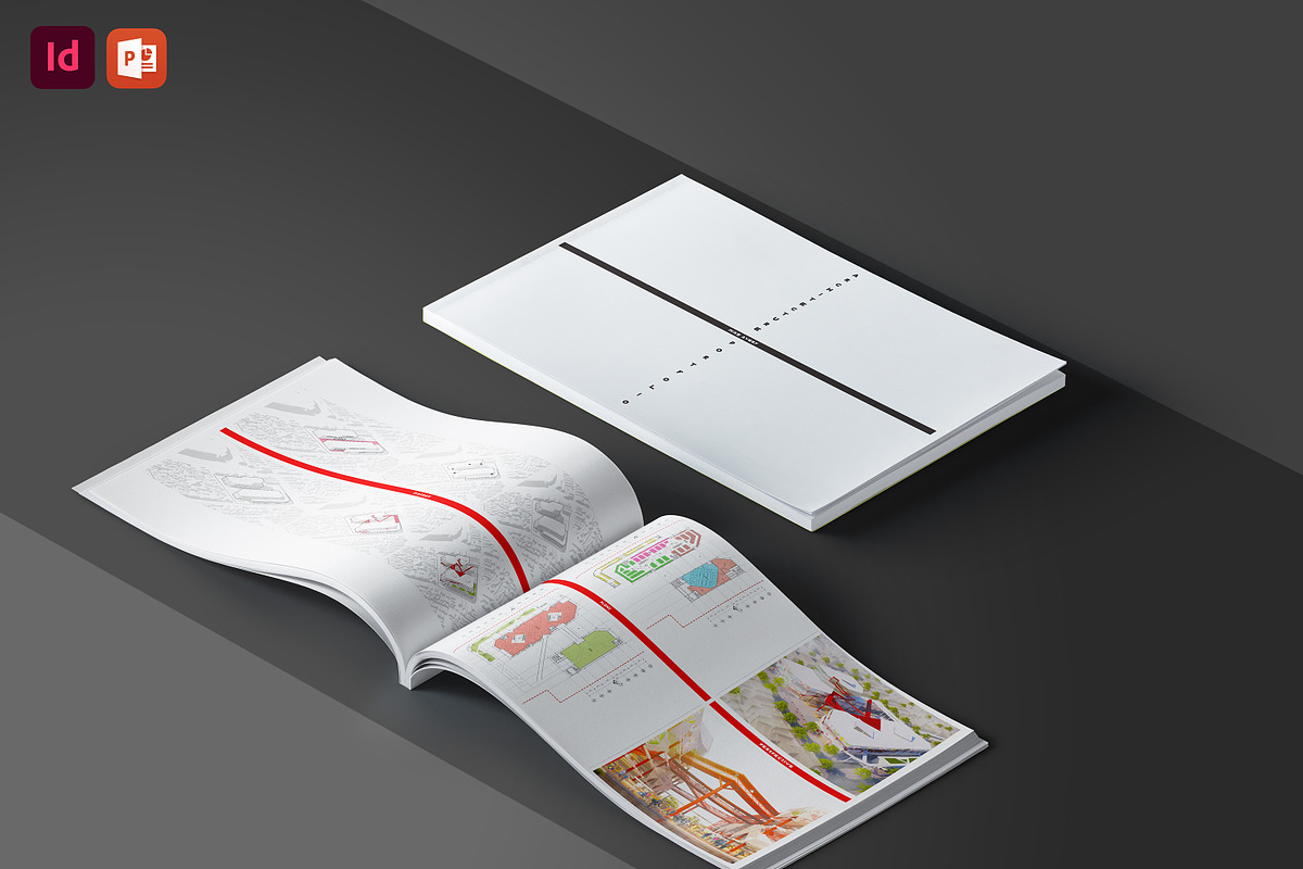 Portfolio Template One - Line, a Presentation Template by Arkishop (Photo 8 of 9)