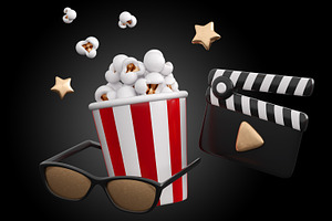 3d cinema, movie, film, entertainmen