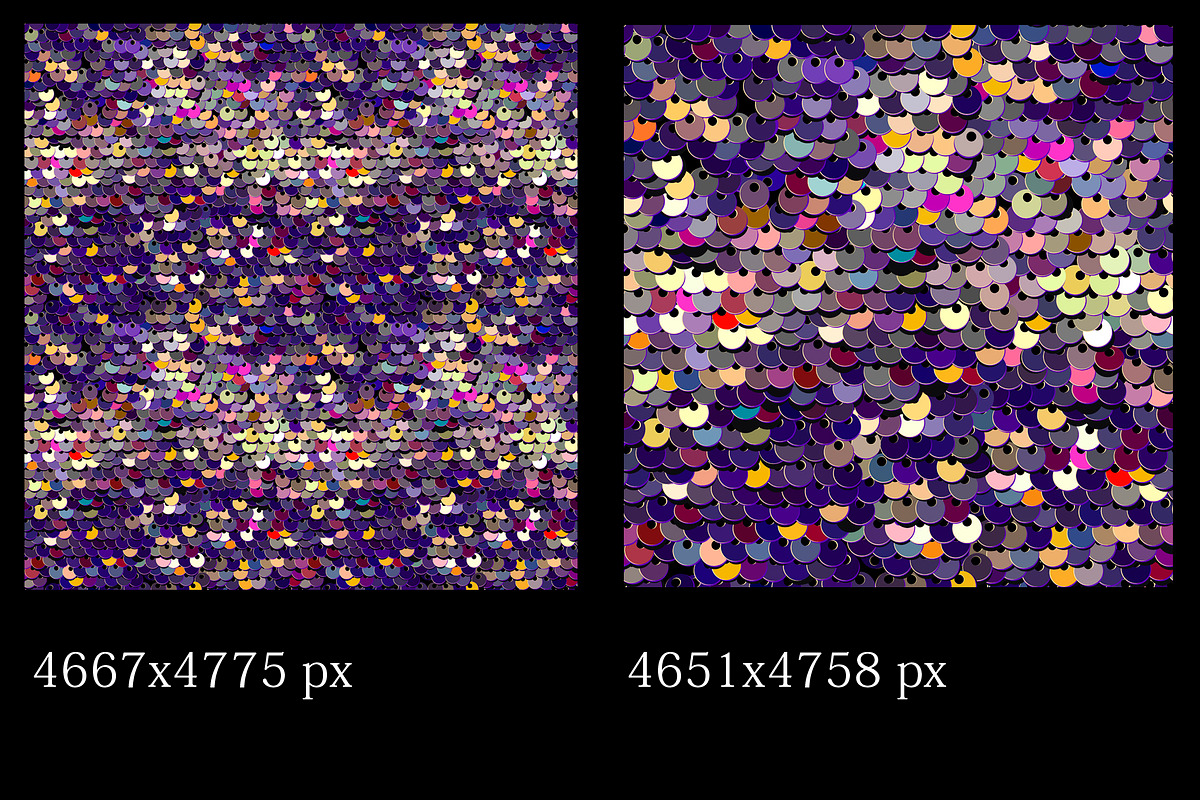 Sequins seamless patterns., a Pattern Graphic by Ajuga (Photo 4 of 5)