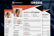 Sales manager resume template, a Resume Template by FinishResume (Thumbnail 1 of 11)