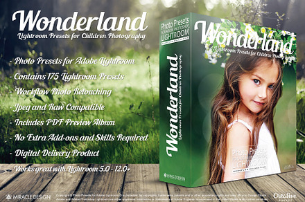 Presets for Lightroom / Wonderland