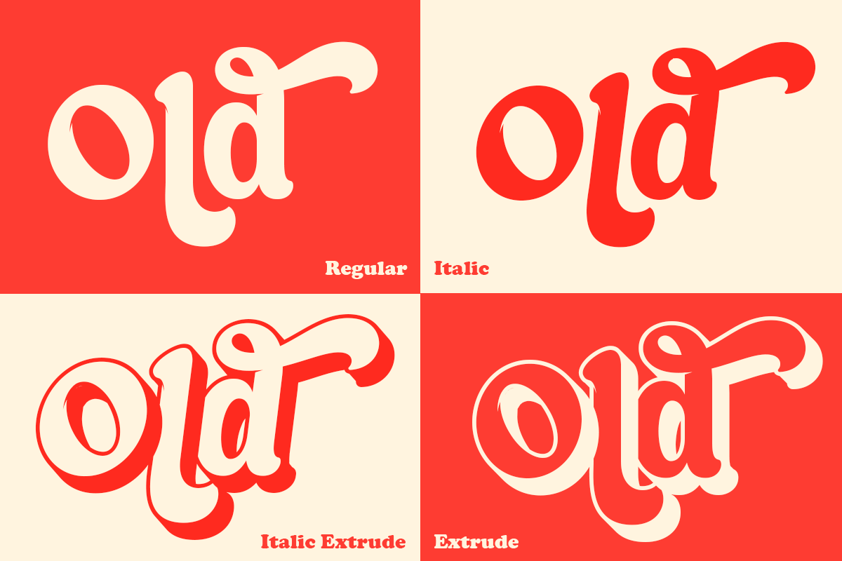 Thunky - Chunky Retro Typeface, a Serif Font by Pandeka Studio (Photo 4 of 13)