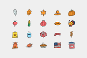 Thanksgiving Hand-drawn Doodles, an Illustration by Amogh Design (Thumbnail 5 of 5)
