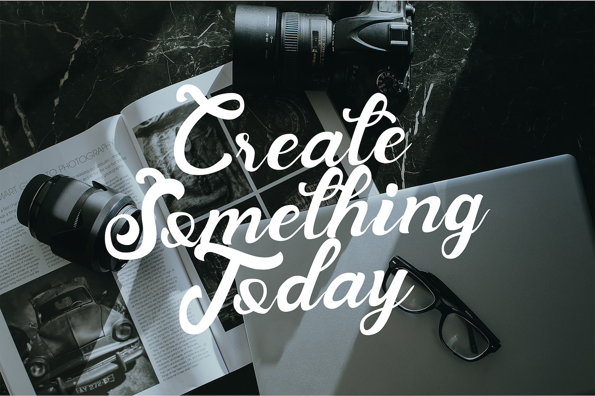Andy Tusvah - Bold Script Font, a Script Font by StringLabs (Photo 10 of 14)