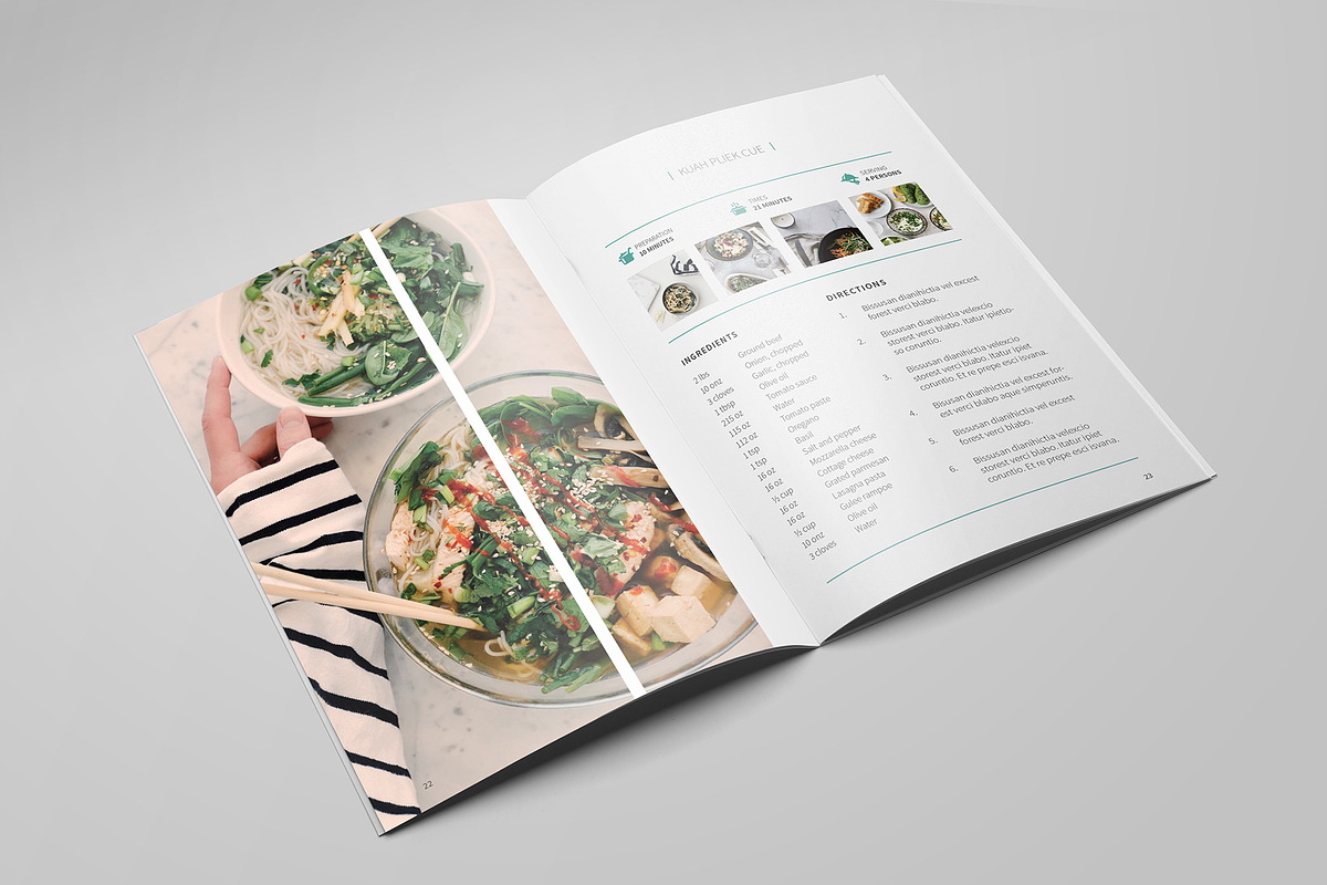 A5 Recipe Book II, a Brochure Template by Bookrak Graphic Design (Photo 12 of 13)