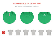 Next Level Cotton T-Shirt Mockups, a Shirt Mockup by Brent Galloway (Thumbnail 4 of 5)