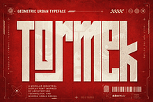 Tormek - Industrial Display Font