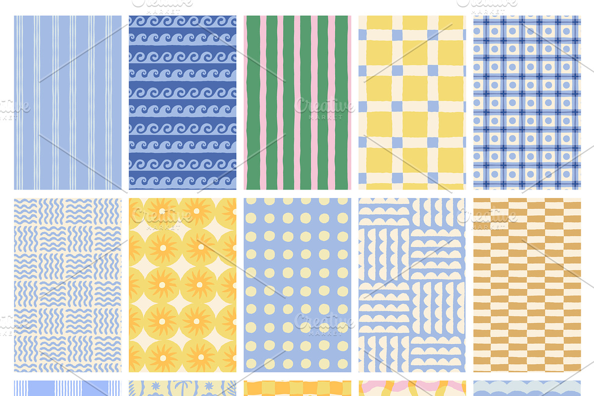 Sunny Days Summer Graphics & Pattern, a Pattern Graphic by venimo (Photo 13 of 13)