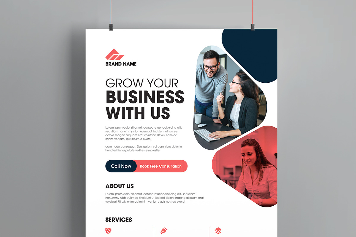 Corporate Business Flyer Template preview 2