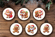 Gingerbread man Cartoon. Clipart,PNG, an Animal Illustration by KENO Mascots (Thumbnail 5 of 8)