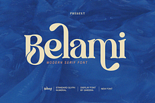 Belami - Modern Retro Stylish Serif