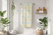 Sunlit Sage Mosaic Seamless Pattern, a Pattern Graphic by OwlAndFern (Thumbnail 10 of 15)
