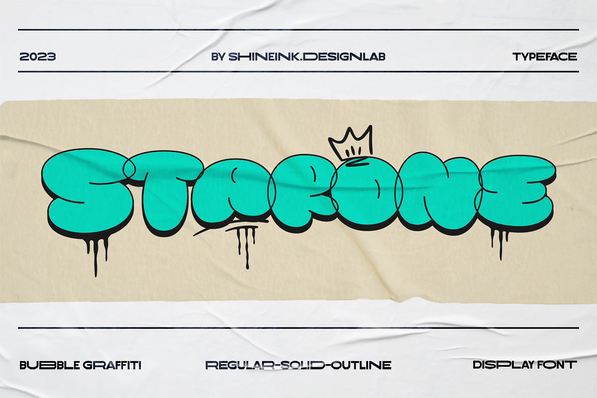 Starone, a Font by shineink.designlab (Photo 1 of 10)