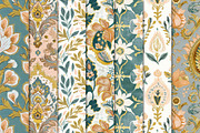 Vintage Indian Heritage Floral Art, a Pattern Graphic by Maishop (Thumbnail 2 of 3)