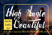 Reflecting Lightning - Brush Font, a Script Font by 177Studio (Thumbnail 5 of 7)