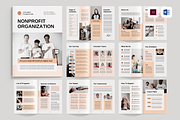 Nonprofit Organization Brochure, a Brochure Template by Leaflove (Thumbnail 1 of 10)