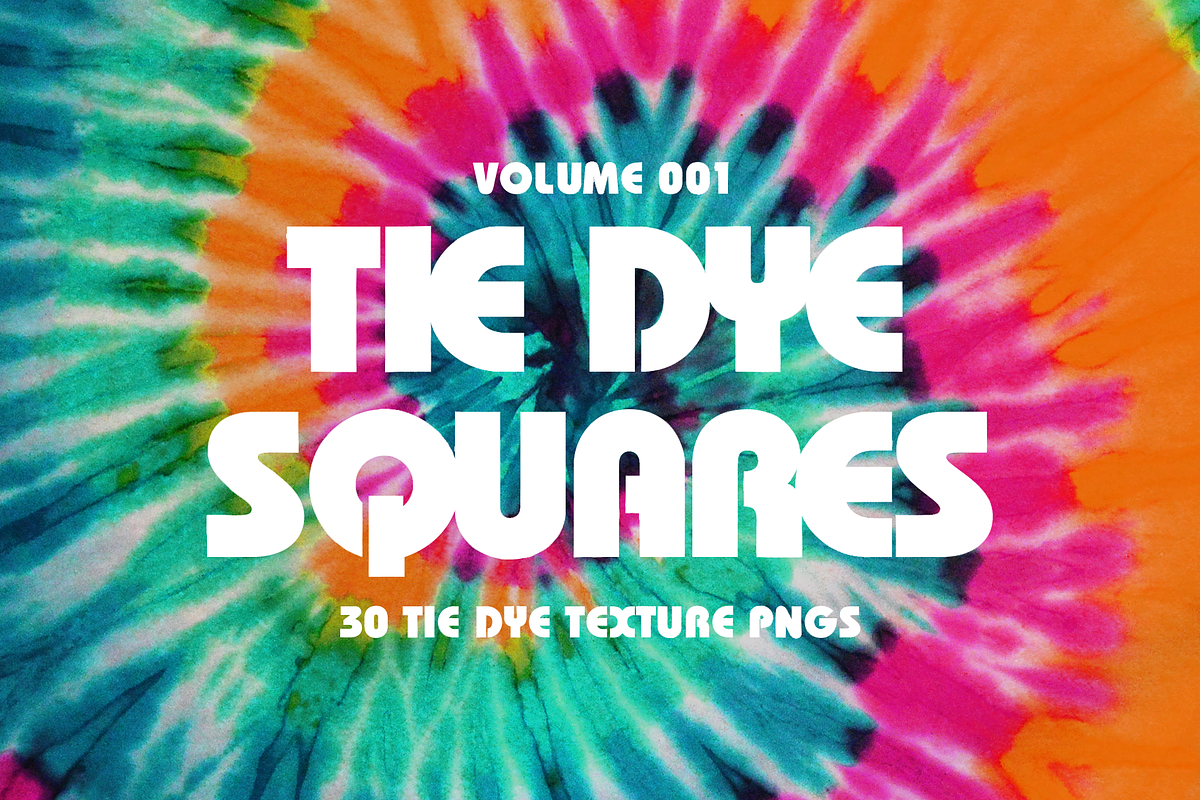Tie Dye Squares Vol 001, a Texture Graphic by bsteczdesigns_ (Photo 1 of 4)